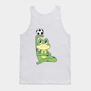 Frog Soccer Soccer player Tank Top